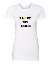 Load image into Gallery viewer, I LOVE MY LOCS TEE - Good Loc Day