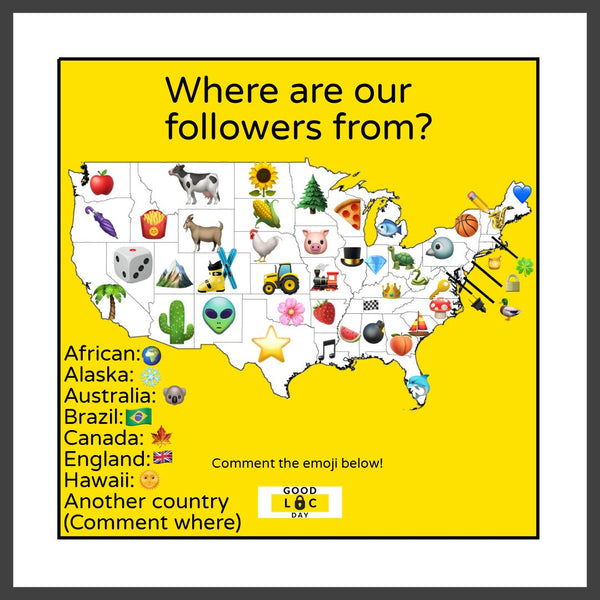 Where Are Our Followers From? 🌎