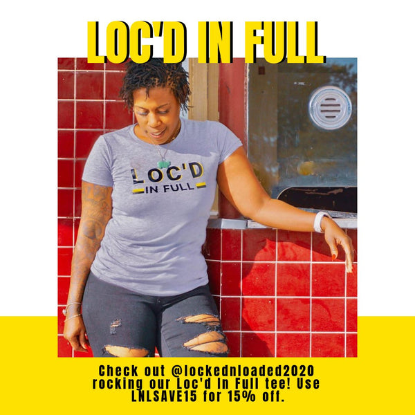 Check Out @lockednloaded2020 Rocking Her Loc'd in Full⚡