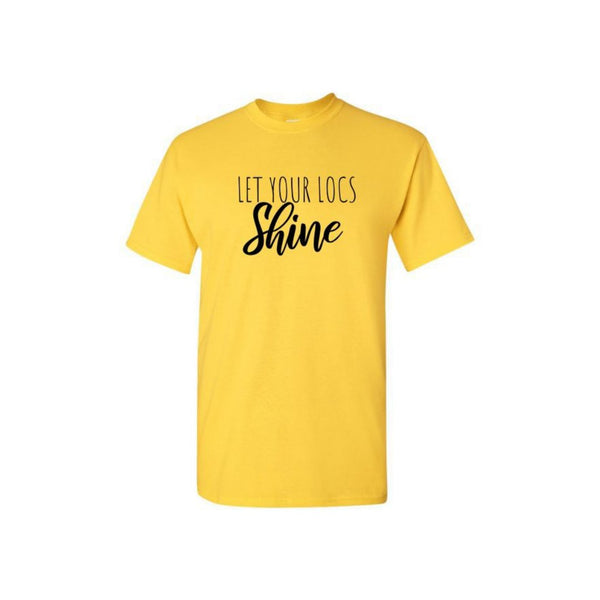 Let Your Locs Shine Tee⭐