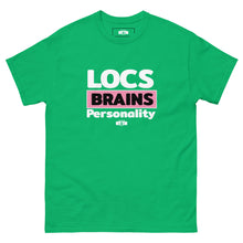Load image into Gallery viewer, Locs Brains Personality BCA Tee
