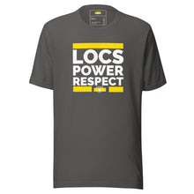 Load image into Gallery viewer, LOCS POWER RESPECT t-shirt