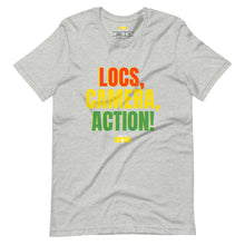 Load image into Gallery viewer, LOCS, CAMERA, ACTION (BHM) T-Shirt