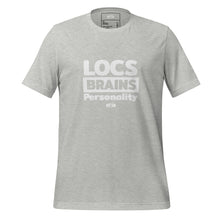 Load image into Gallery viewer, Locs Brains Personality t-shirt