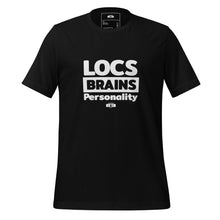 Load image into Gallery viewer, Locs Brains Personality t-shirt