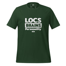 Load image into Gallery viewer, Locs Brains Personality t-shirt