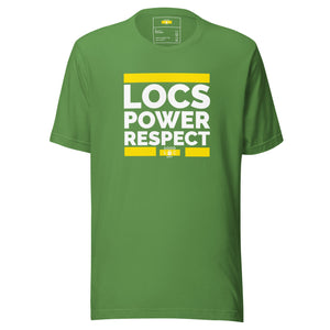 LOCS POWER RESPECT t-shirt