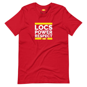 LOCS, POWER, RESPECT t-shirt