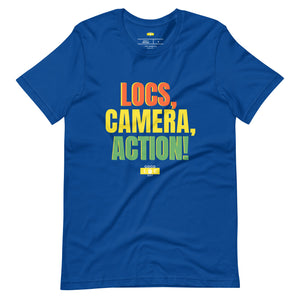 LOCS, CAMERA, ACTION (BHM) T-Shirt