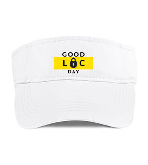 SUN VISOR HAT (WHT) - Good Loc Day