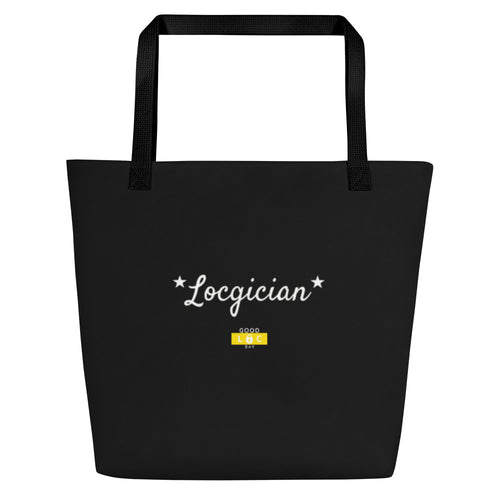 LocGician Large Tote Bag