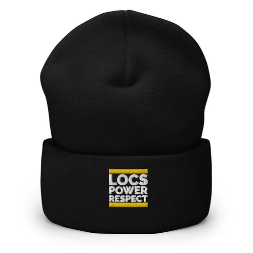 LOCS POWER RESPECT Beanie