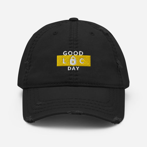 GOOD LOC DAY Distressed Dad Hat