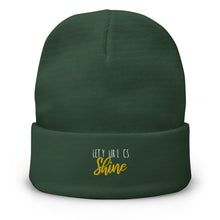 Load image into Gallery viewer, LET YOUR LOCS SHINE Beanie