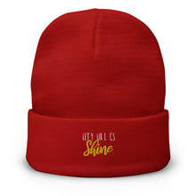 Load image into Gallery viewer, LET YOUR LOCS SHINE Beanie
