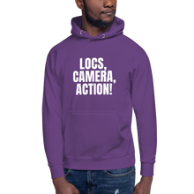 Load image into Gallery viewer, Locs, Camera, Action! Unisex Hoodie