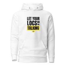 Load image into Gallery viewer, Let Your Locs Do The Talking Hoodie