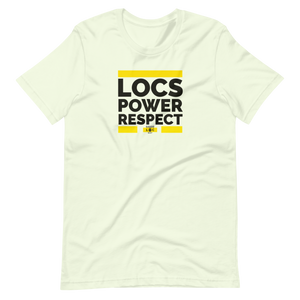 LOCS POWER RESPECT t-shirt