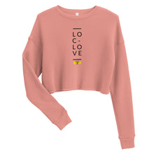 Load image into Gallery viewer, Loc Love Crop Sweatshirt