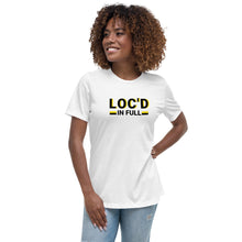 Load image into Gallery viewer, LOC&#39;D IN FULL Women&#39;s Relaxed T-Shirt